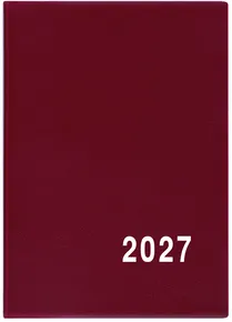 Wöchentlicher Terminkalender - Hynek - PVC - Bordeaux